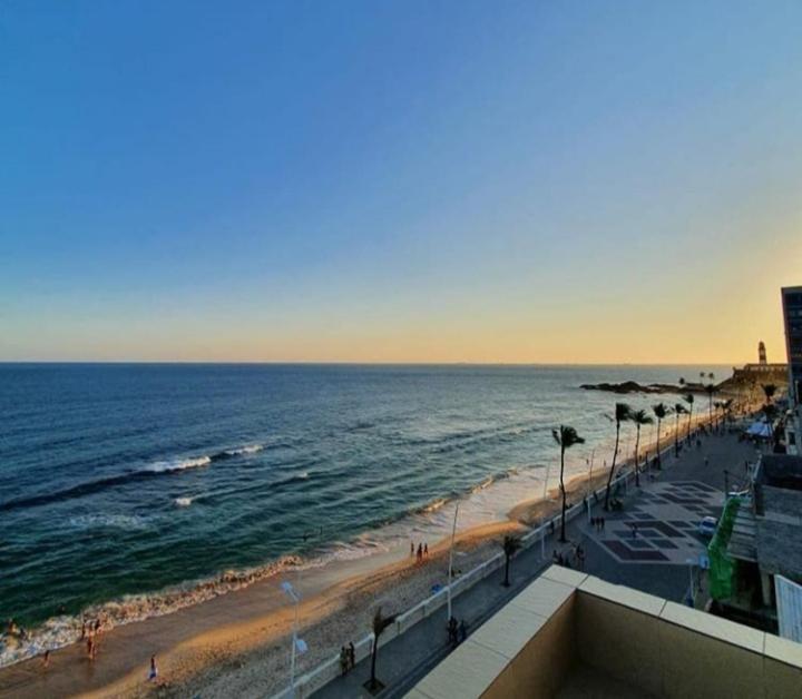 Belissimo Flat Direto Na Praia Da Barra - Flat Beira Mar No Circuito Do Carnaval Salvador da Bahia Dış mekan fotoğraf